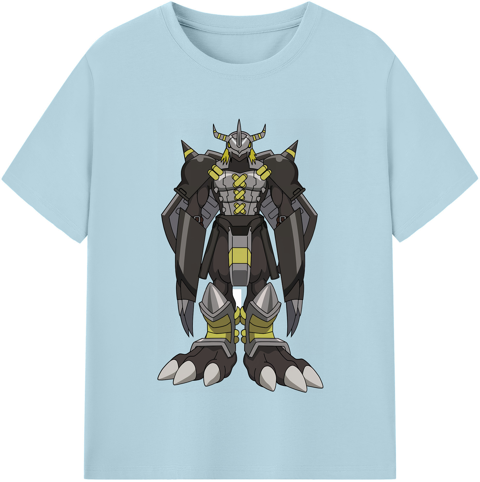 （画像用） Digimon デジタルモンスター/デジモン 綿100％半袖Tシャツ（フロントプリント）